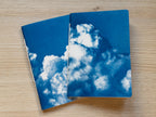 Handmade cyanotype notebook