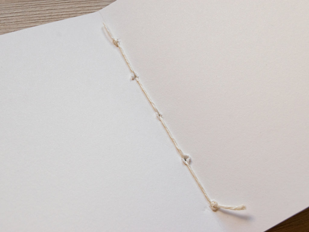 Handmade cyanotype notebook