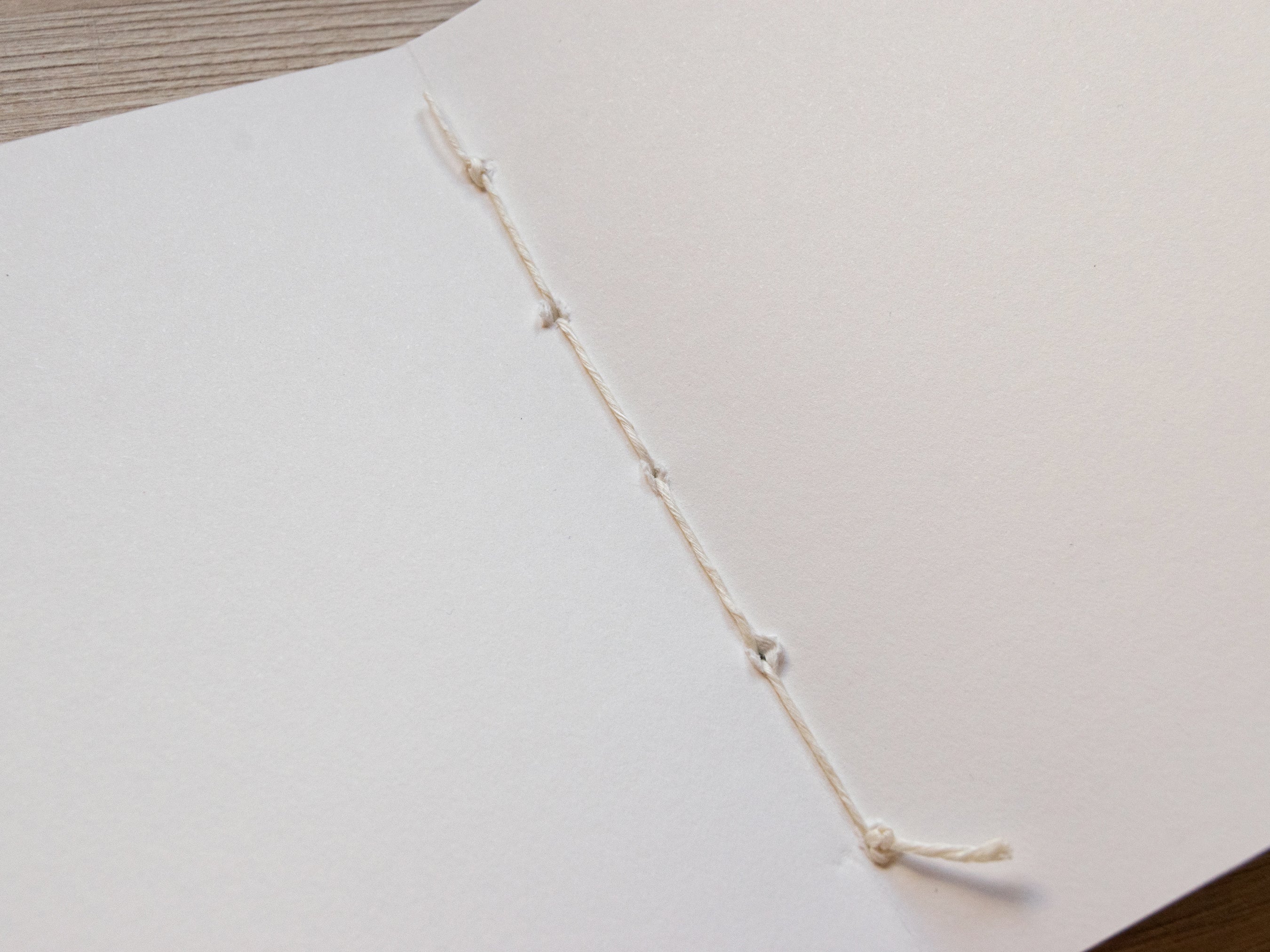 Handmade cyanotype notebook | Clouds landscape