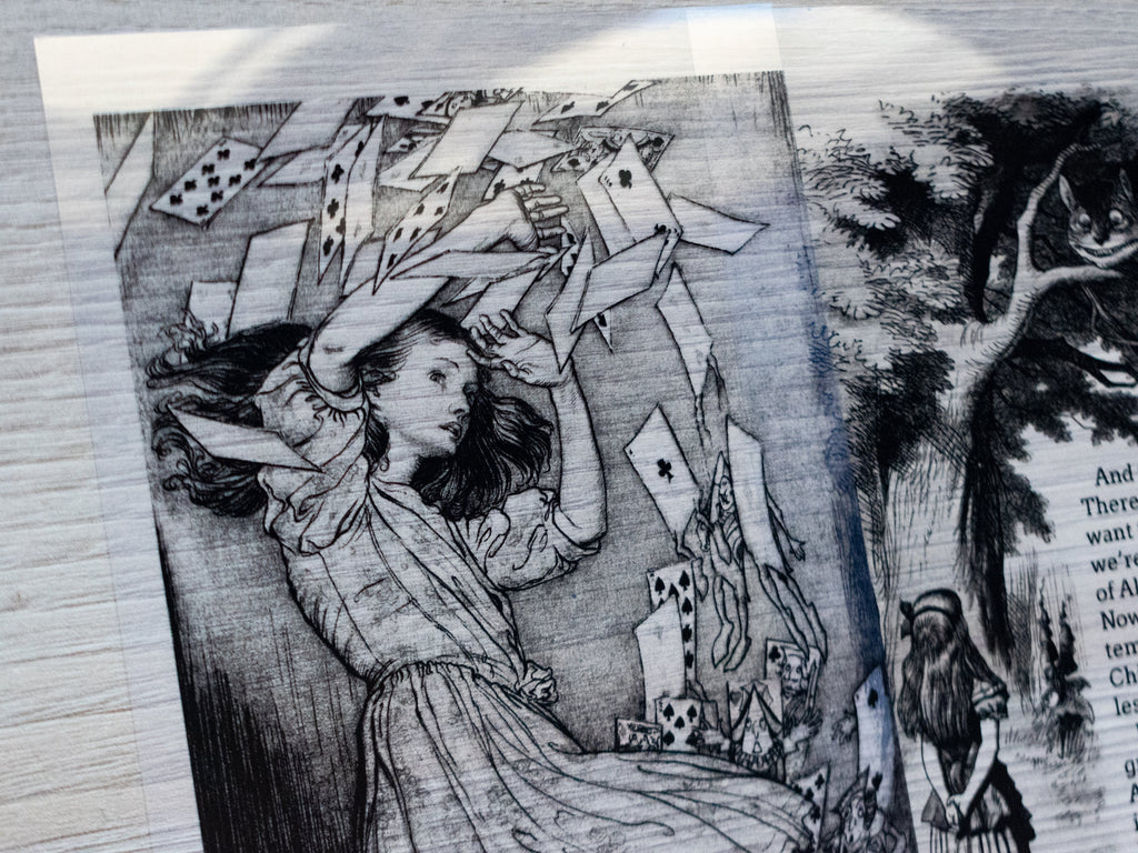 Alice in Wonderland solar art