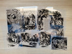 Alice in Wonderland stencils for solar printing