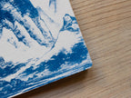Handmade cyanotype notebook | Chinese landscapes