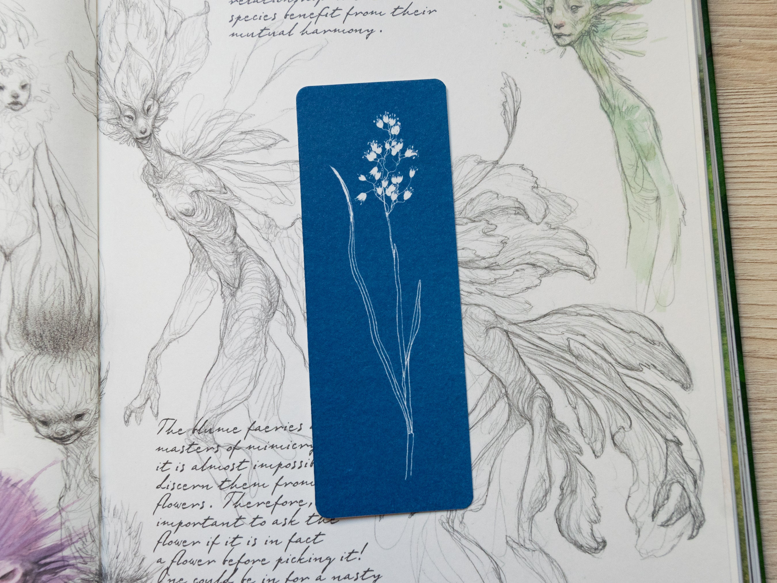 botanical bookmarks