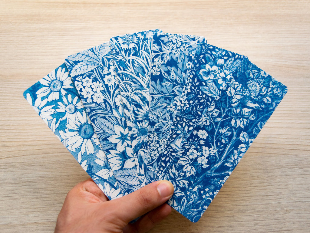 Diy cyanotype bookmarks