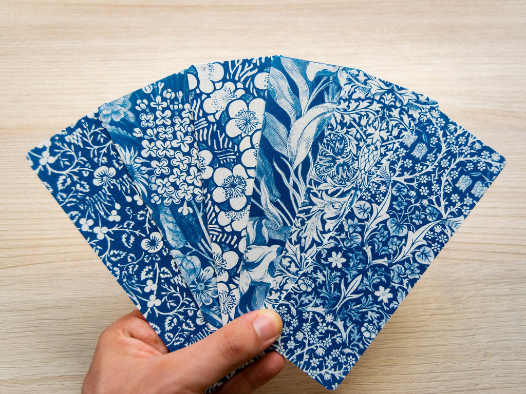 Diy cyanotype bookmarks ideas