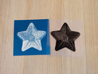 Ernst Haeckel starfish cyanotype print
