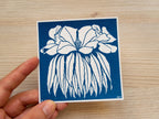 Julie de Graag flower cyanotype print