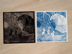 Mice artworks cyanotype art