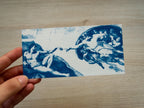 The Creation of Adam cyanotype print