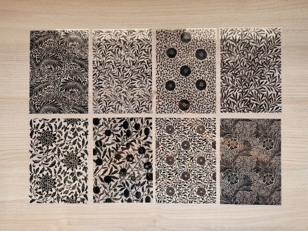 William Morris Patterns stencils