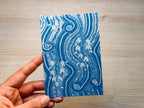 art deco floral stencils for cyanotype 