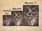big cyanotype negatives for wall art
