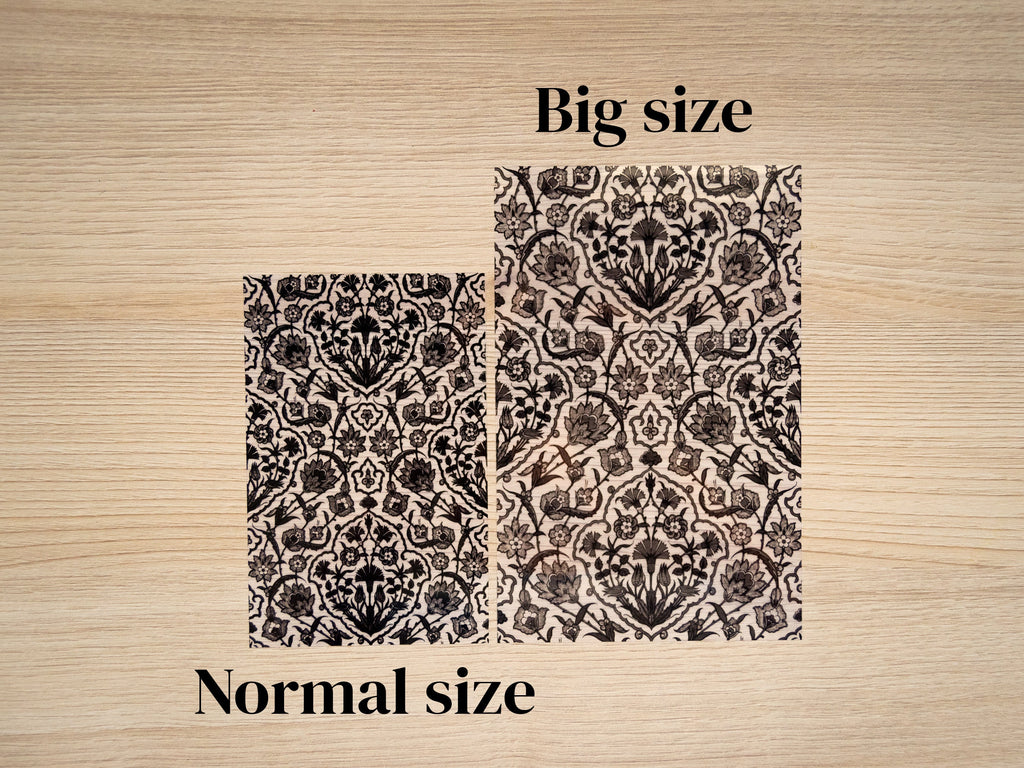 big cyanotype stencils