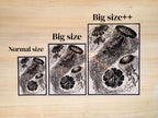 big cyanotype stencils for cyanotype wall art