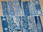 bookmark cyanotype art