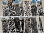 bookmark negatives for cyanotype
