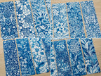 botanical cyanotype bookmarks