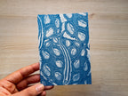 botanical pattern cyanotype print
