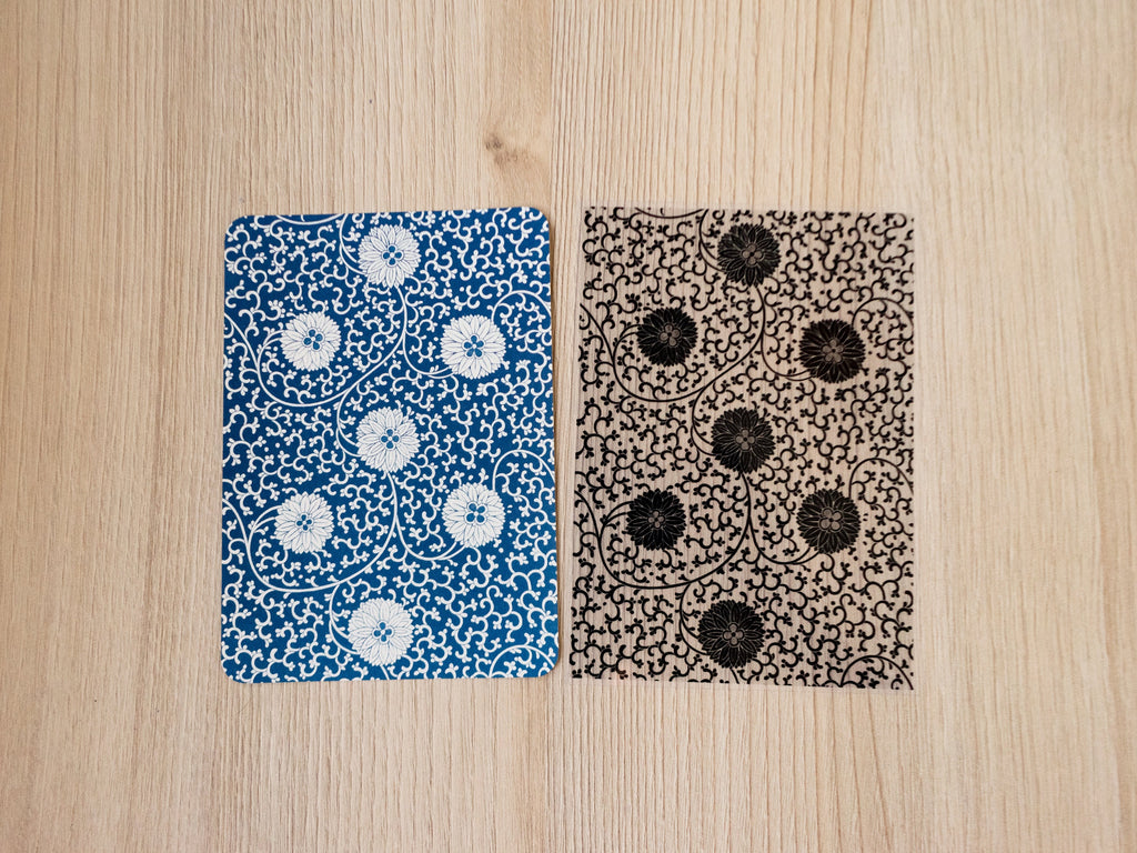 botanical pattern for cyanotype printing