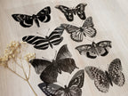 butterflies negatives for solar printing