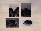 clouds stencils for cyanotype