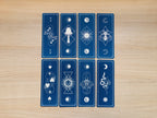cyanotype bookmarks