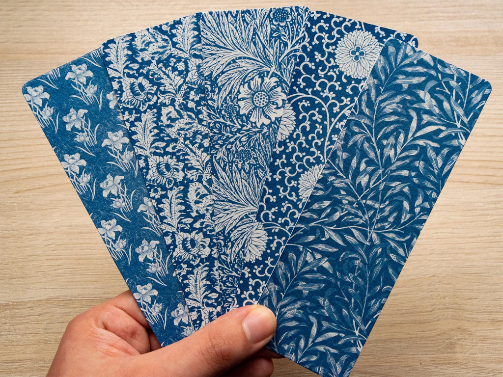 cyanotype bookmarks art