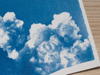 cyanotype crafts ideas with negatives