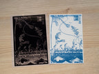cyanotype diy crafts with stencils