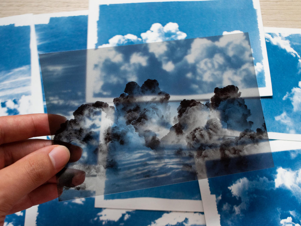 cyanotype ideas with stencils