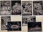 cyanotype negatives of japanese landscapes