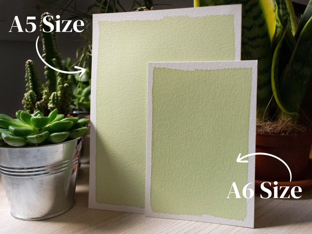 cyanotype paper in different sizes