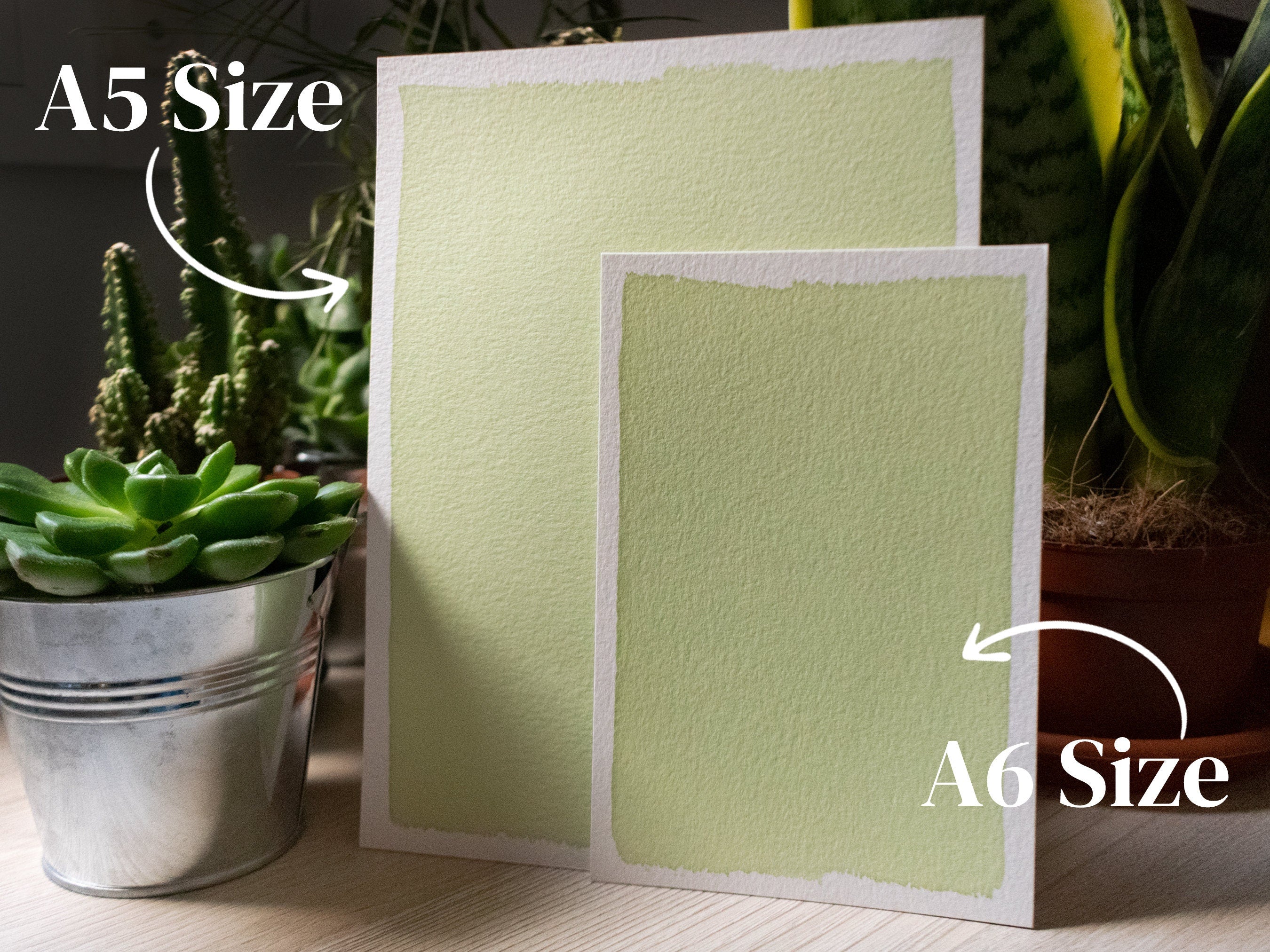 cyanotype paper in different sizes