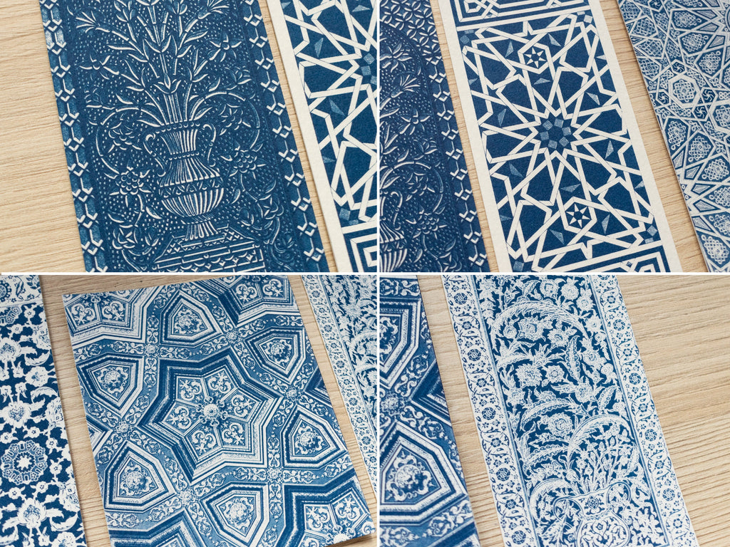 cyanotype prints details