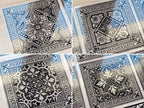 cyanotype tiles stencils for diy crafts