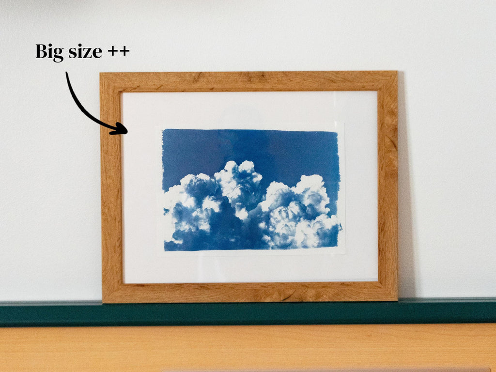 cyanotype wall art