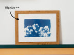 cyanotype wall art