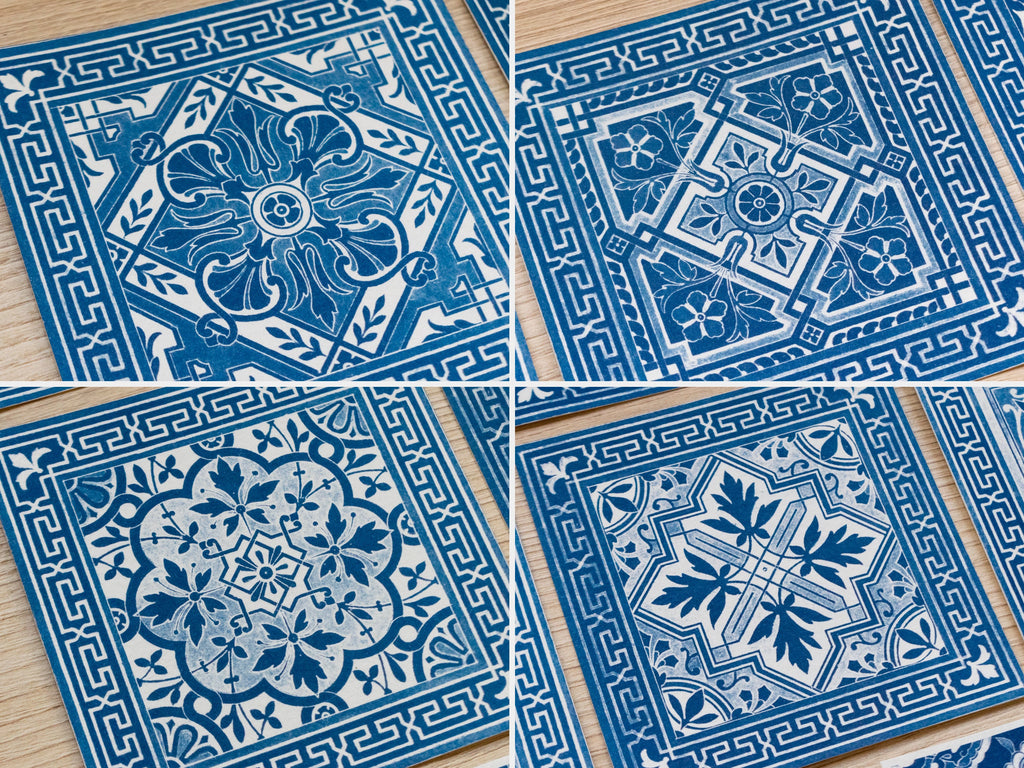 diy cyanotype craft ideas with negatives