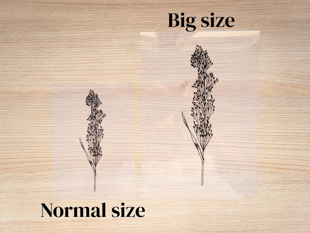 elegant flowers for cyanotype crafts