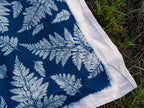 fern leaf cyanotype art