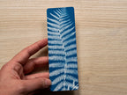 fern leaf cyanotype print