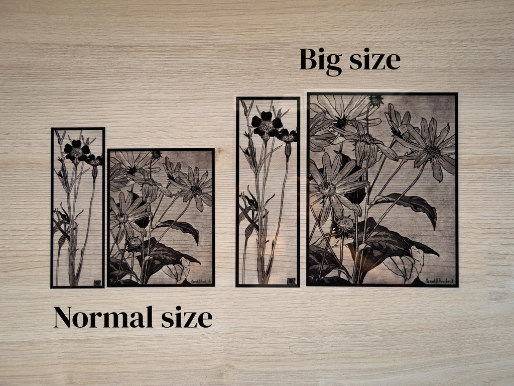 flower handicrafts for cyanotype