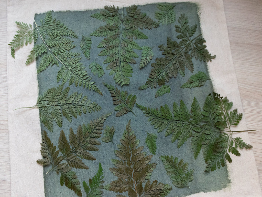 how to make cyanotype on fabric