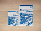 japanese landscape cyanotype crafts