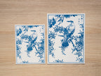 make cyanotype crafts with stencils
