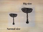 mushrooms cyanotype stencils for solar printing