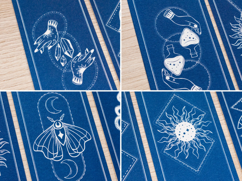 mystical cyanotype print