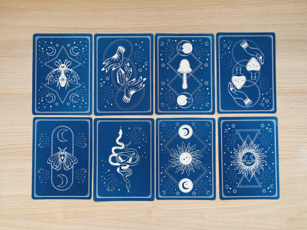 mystical cyanotype prints