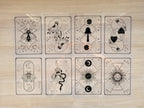 mystical cyanotype stencils