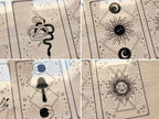 mystical cyanotype stencils for solar printing